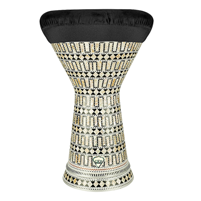 GEF ELFAN M22-6224 Gerçek Sedef Darbuka 22 cm